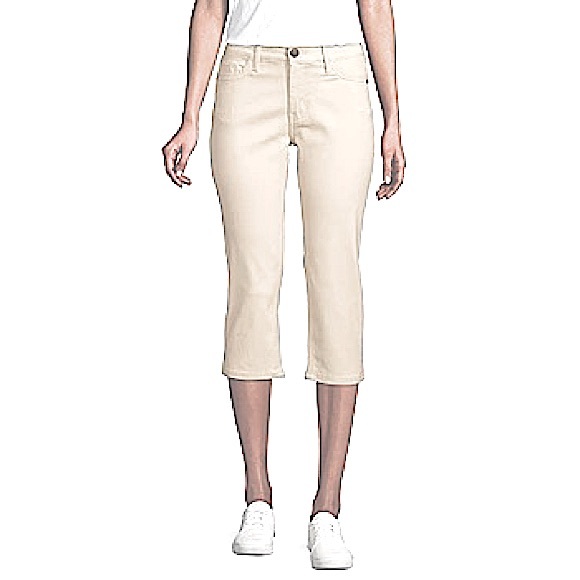 Liz Claiborne Classic Slim Leg Capris - Picture 1 of 3